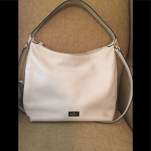 Kate Spade Leather Tusk colored Hobo Bag